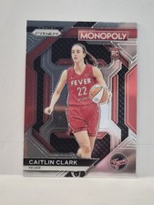 2024 Panini Prizm WNBA Monopoly Caitlin Clark Rookie RC Base #WNBA27 Fever