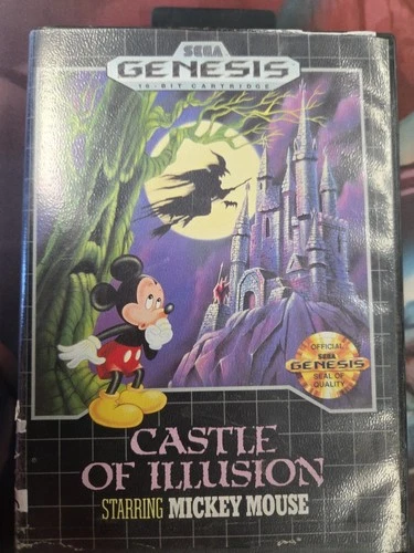Castle of Illusion Starring Mickey Mouse Sega Genesis 1990