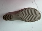 CROCS Sassari Tan & White Wedge Sandals Heels Open Toe Slip On Womens 7 — photo 5