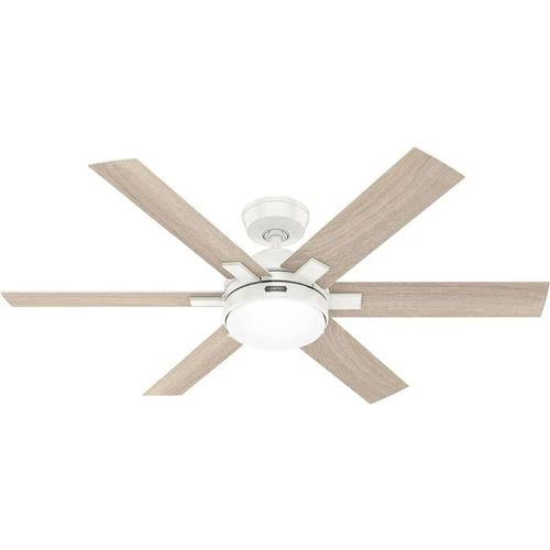 Hunter 52 Georgetown ENERGY STAR Ceiling Fan W/ LED Light, Remote - Contemporary - Picture 21 of 24