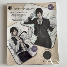 Black Butler Sebastian Cushion Cover 70x70cm Polyester Used-like Condition