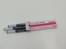 Copic Ink .too Refills, 12ml Pack of 3 Refill Pens NEW YG45 Cobalt Green