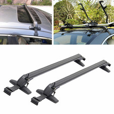 Car Suv Aluminum Roof Rail Luggage Rack Baggage Carrier Cross W Antitheft Lock Car Suv Aluminum Roof Rail Luggage Rack Baggage Carrier Cross W Antitheft Lock