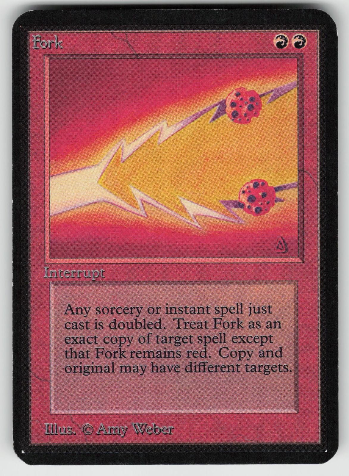 Fork Alpha Edition Rare MAGIC: THE GATHERING