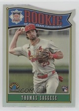 2025 Bowman Rookie of the Year Favorites Thomas Saggese #ROY-6 2k3