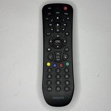 PHILIPS Universal Remote Control, Audio/Video 3 Device Black SRP9232D/27