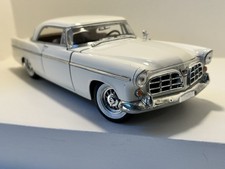 Maisto 1:18 Chrysler 300B  (1956) White Unboxed Excellent Condition