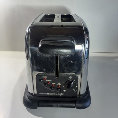 Hamilton Beach Retro Toaster with Bagel Wide Slots, Sure-Toast