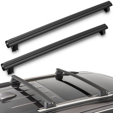 Aluminum Roof Rack Crossbars 2011-2021 Jeep Grand Cherokee Grooved Side Rails