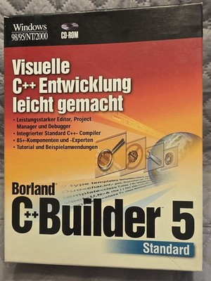 RARITÄT - Borland C++ Builder 5 Standard - Deutsch