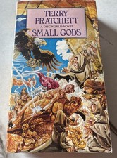 VINTAGE Terry Pratchett Small Gods Discworld Corgi 1993 Josh Kirby Cover Pback