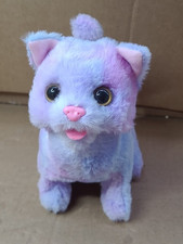 Tagitary Plush Interactive Electronic Cat Toy for Kids - Moves, Meows, Wags Tail