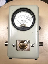 Bird 43 RF Wattmeter for radio set ups - Light Grey  NO DUTIES GOING TO U.S.
