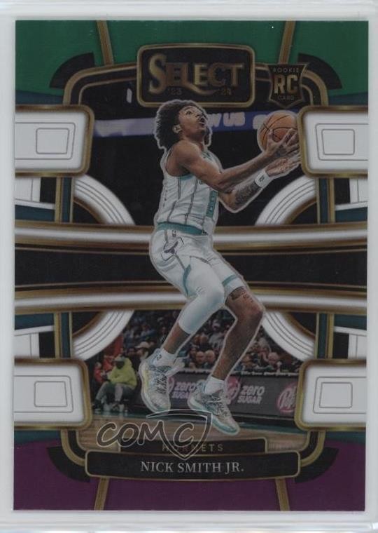 2023 Select Concourse Green White Purple Prizm Nick Smith Jr #89 Rookie RC 12g7