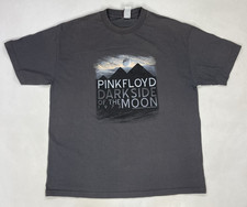 VINTAGE Pink Floyd Dark Side Of The Moon 2006 Graphic T-shirt Men XL Gray Music