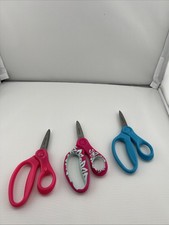 FISKARS POINTED-TIP KIDS SCISSORS 3 PACK