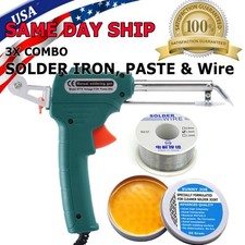60W/80W Solder Gun Kit Auto Soldering Feed Hand-Held Welding Iron Power Tool Kit