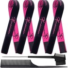 Wig Band Elastic 4Pcs Lace Melting Edge Laying BabyHair Keeping Sewing BlackPink