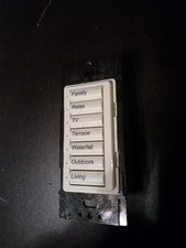 Lutron HomeWorks STWD-7B-LA Wired seeTouch Keypad