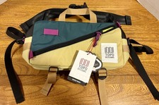 Topo Designs Quick Pack Shoulder Waist Bag 7.3L Hemp Botanic Green NEW TAGS
