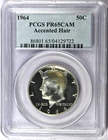 1964 PCGS PR65CAM Accented Hair Kennedy Half-Great Kennedy Variety!!
