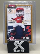 2026 Topps Series 1 #M-7 Mr. Red - Mascots Gold /50 - Cincinnati Reds