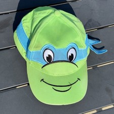 Nickelodeon Teenage Mutant Ninja Turtles Leonardo Kids Adjustable Hat Green Blue