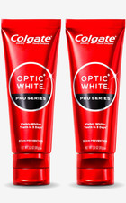 Colgate Optic White Pro Series Stain Whitening Toothpaste 2 PACK Exp07/25