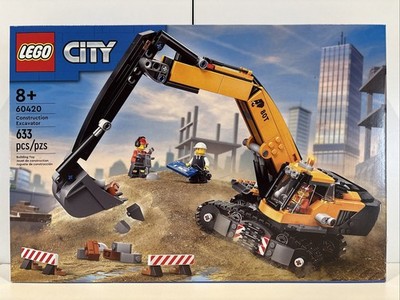 LEGO CITY: Yellow Construction Excavator (60420) New Sealed