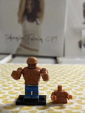 THE THING LEGO MINIFIG FIGURE marvel fantastic four ebon moss-bachrach mcu