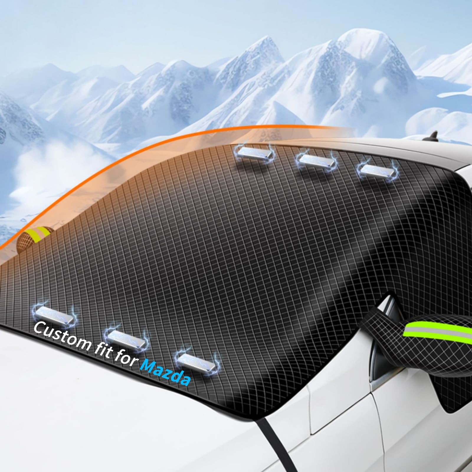 Mazda CX-4 Windshield Snow Cover Waterproof Windproof Frost Ice Sun
