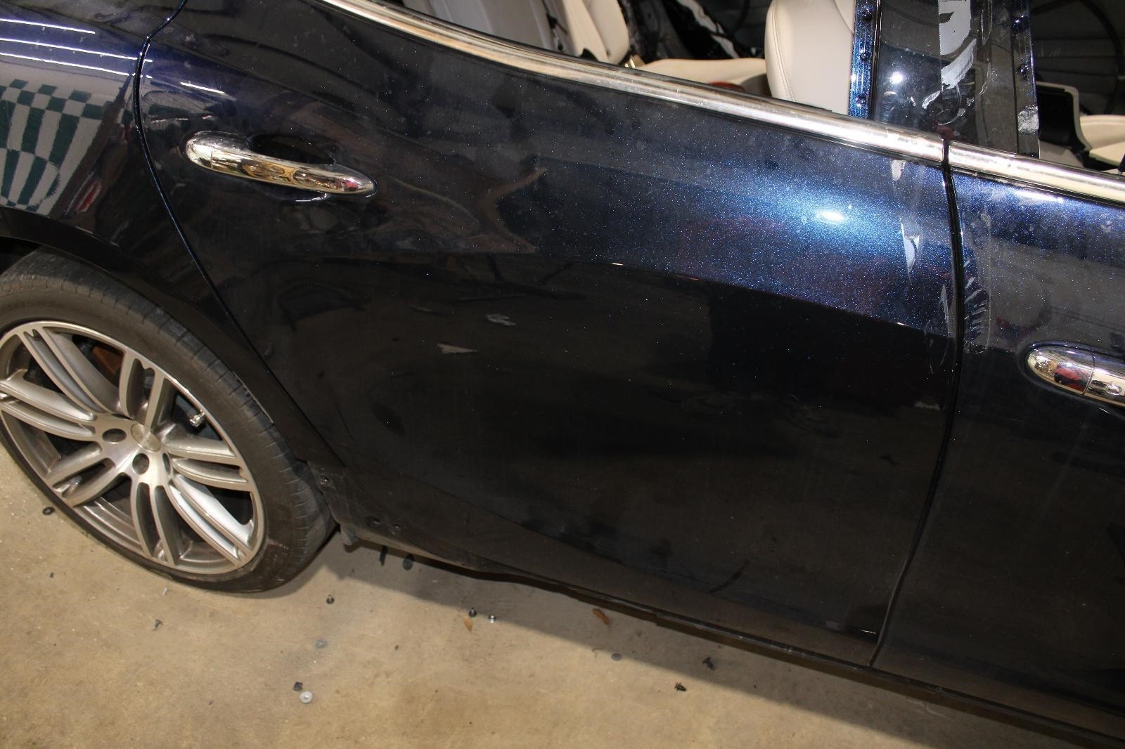 Maserati Ghibli 2014-2020 Rear Right Door shell Blue