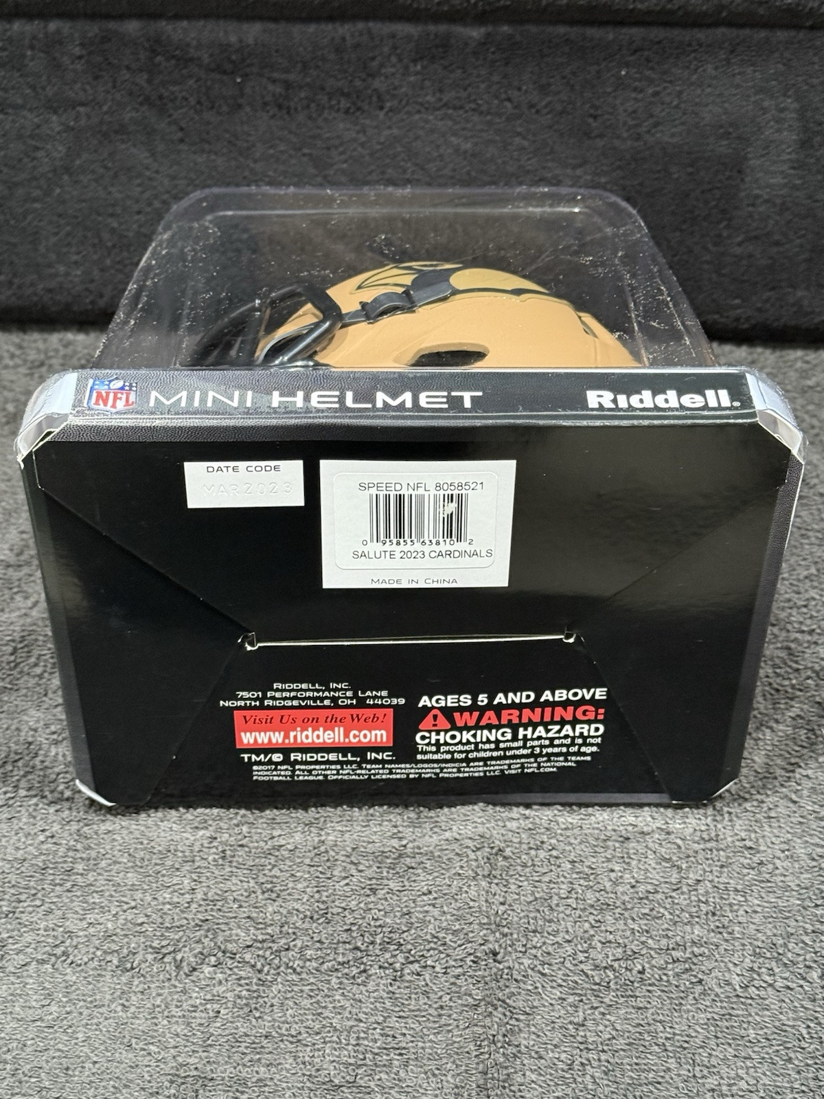 Arizona Cardinals Riddell 2023 Salute To Service Speed Mini Helmet