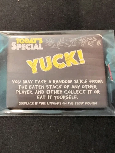 New York Slice 'Yuck!' Today's Special Board Game Promo Tile