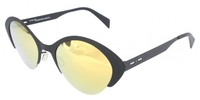 Italia Independent I I Mod Metal 0505 Black 51/20/140 Damen Sonnenbrillen