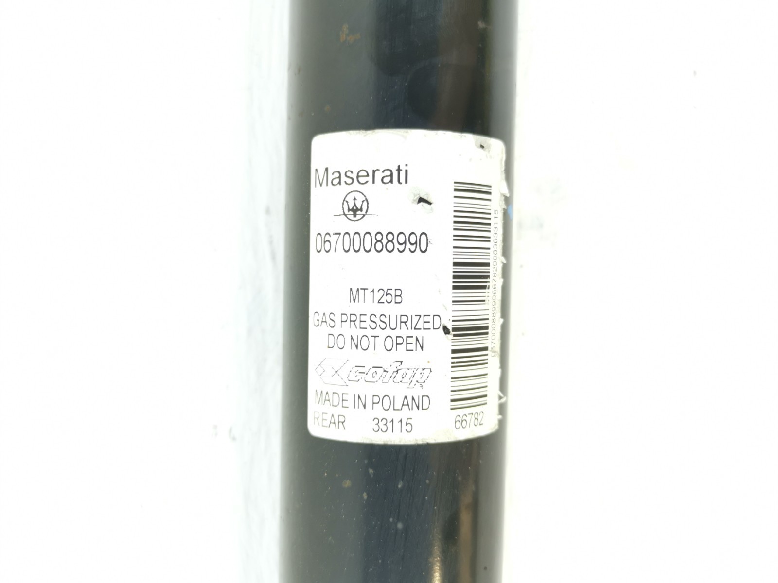 Maserati Ghibli 2016 RWD Auto 3.0 Rear Right Shock Absorber Strut 6700088990 OEM