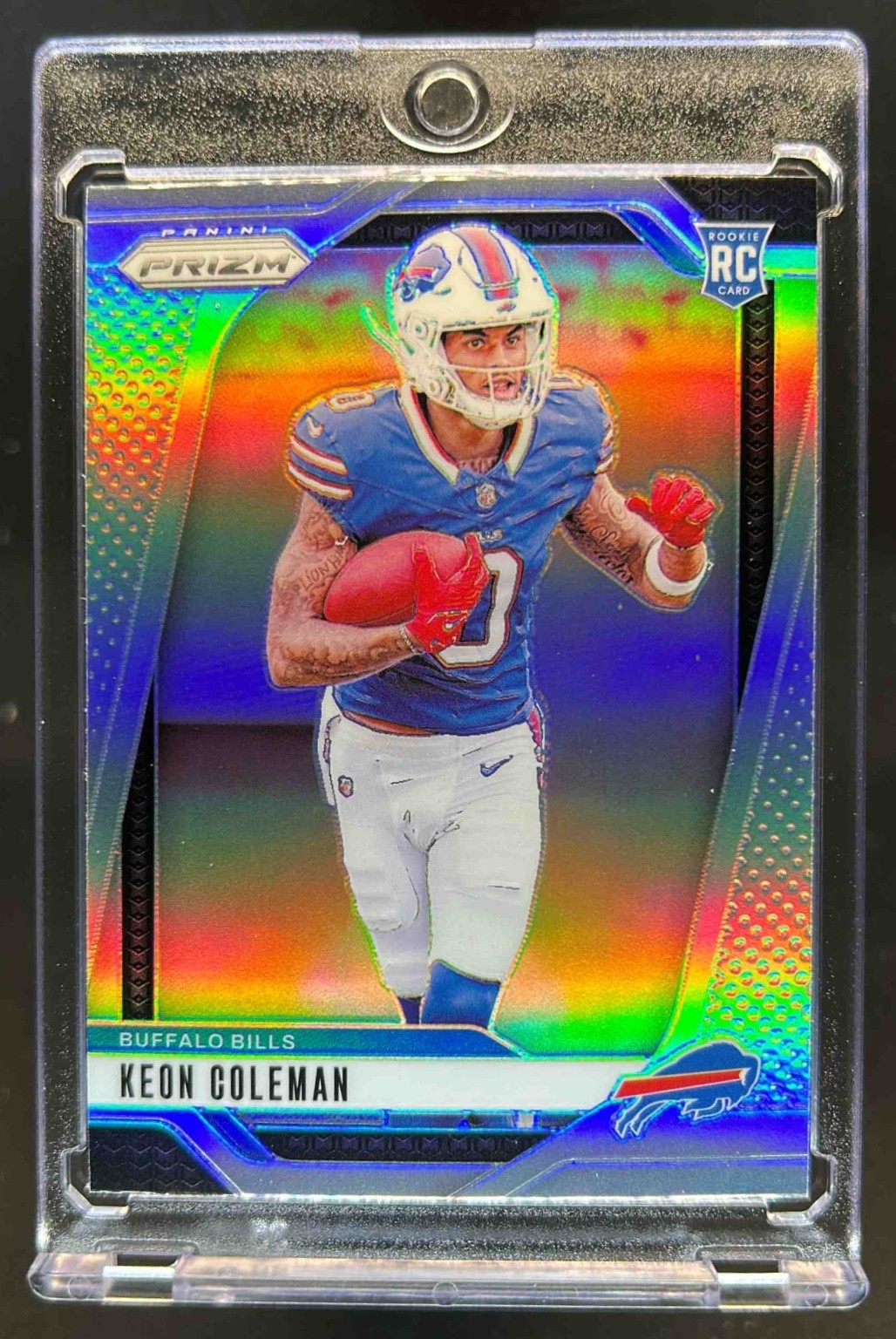 2024 Prizm Keon Coleman RC Silver Rookie #362 Bills