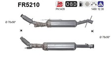 DPF | NEU | Ruß-/Partikelfilter, Abgasanlage | AS | FR5210 | 9808561380