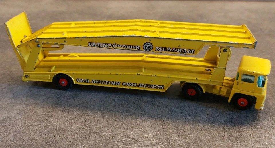 Matchbox Lesney King Size K-8 Guy Warrior Car Transporter Made in England - Immagine 3 di 4