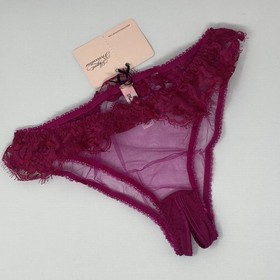Agent Provocateur Piper Fuchsia Ouvert Brief AP2 Small New