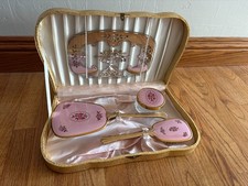 Vintage Brush Vanity Set 1960s New in Original Case