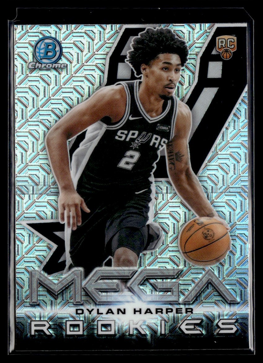 2025-26 Bowman Chrome Mega Rookies Dylan Harper RC San Antonio Spurs #MR-2