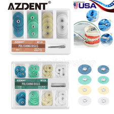 USA Dental Composite Finishing Polishing Discs Assorted Kit  Mandrel 12mm/14mm