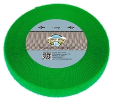 Country Brook Design® Hot Green Sew On Loop Only (1 inch, 50 yards)
