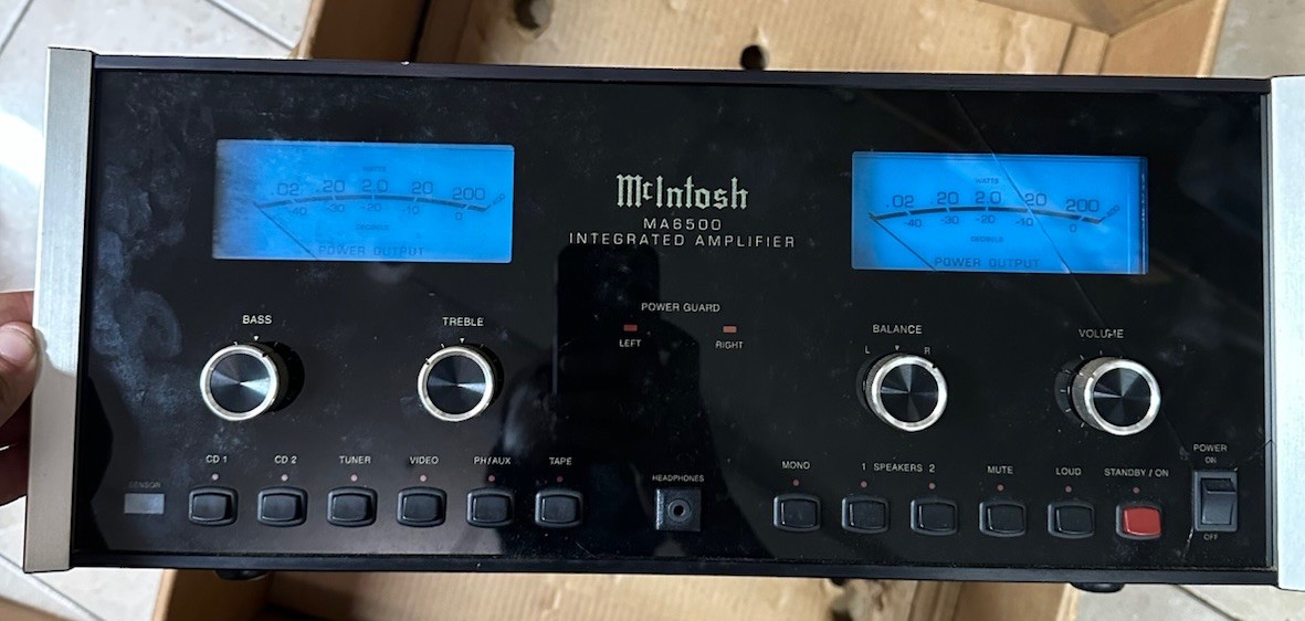 McIntosh MA6500 インテグレーテッドアンプ 本体 ☆通電確認済み