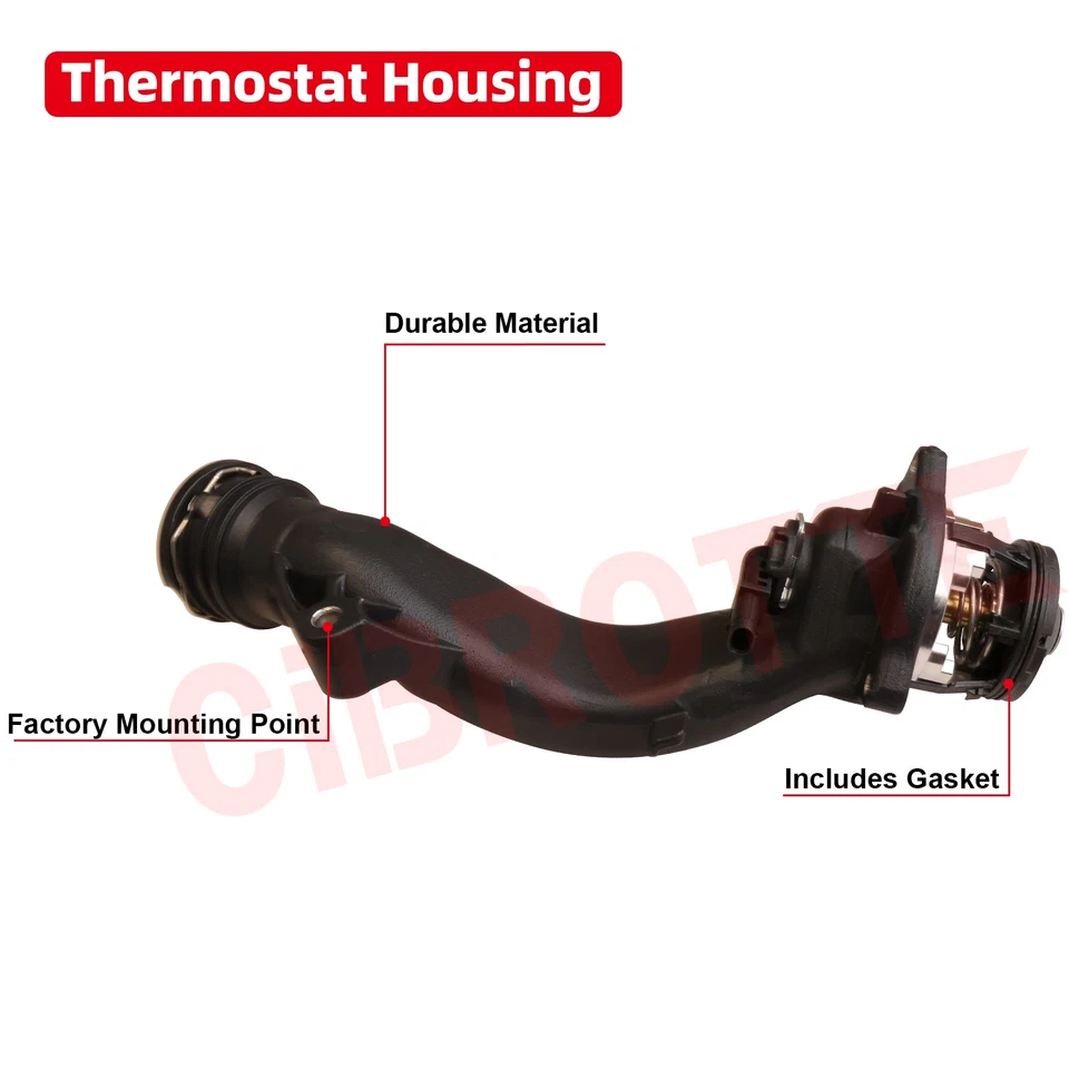 Carcasa termostato para Mercedes-Benz 12-17 S550 E550 17-18 GLS550 A2782000815 Foto 4 de 4
