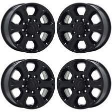18 Dodge Ram 2500-3500 Truck Gloss Black Wheels Factory Oem 2692 Exchange
