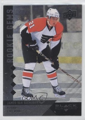 2009-10 Upper Deck Black Diamond Gems James van Riemsdyk #220 Rookie RC 0it8