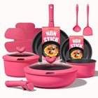 15-Piece Non-Stick Cookware Set, Induction Safe, RV & Camping Essentials