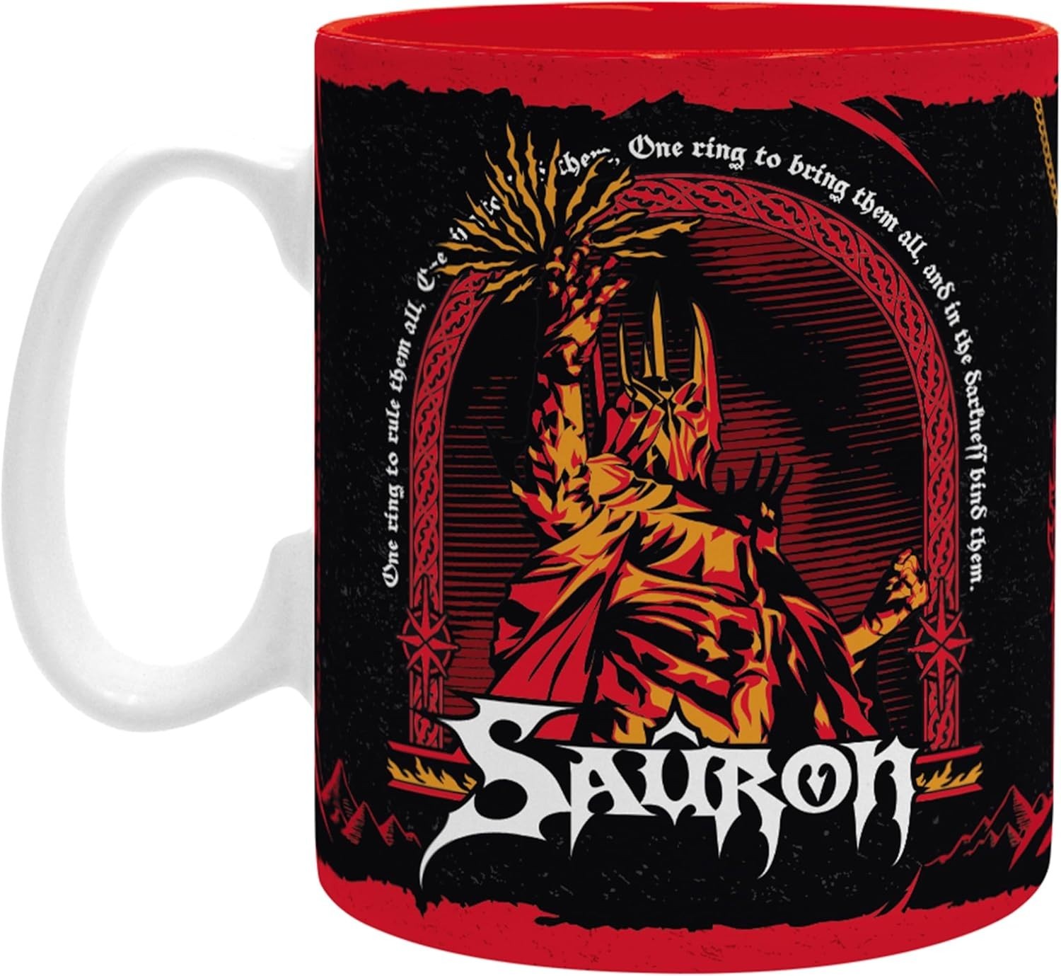 Tazza in ceramica Lord of the Rings Sauron Mug 460 ml ABYstyle